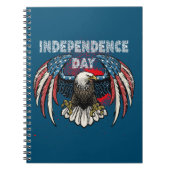 Patriottische Adelaar juli 4 juli 4 juli Notitieboek (Voorkant)
