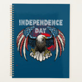 Patriottische Adelaar juli 4 juli 4 juli Planner (Voorkant)
