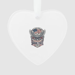 Patriottische Adelaar Motor Biker Weg Vrijheid Pat Ornament