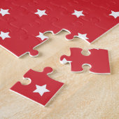 Patriottische adelaar Puzzle Legpuzzel (Zijkant)