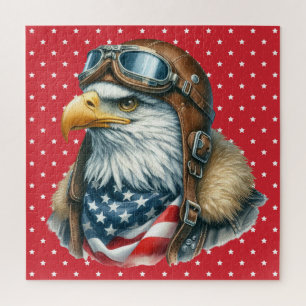 Patriottische adelaar Puzzle Legpuzzel