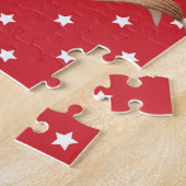 Patriottische adelaar Puzzle Legpuzzel (Zijkant)