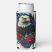 Patriottische Adelaar Seltzer Blikjeskoeler (Seltzer Voorkant)