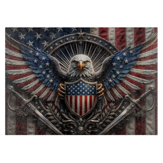 Patriottische Adelaar Snijplank (Voorkant)
