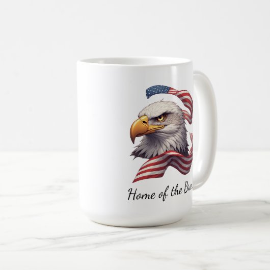 Patriottische Adelaar Thuis van de Dapperen, Ameri Koffiemok (Voorkant rechts)