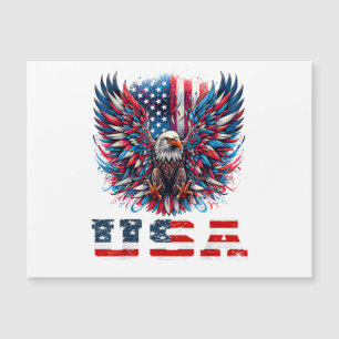Patriottische Adelaar USA Vlag