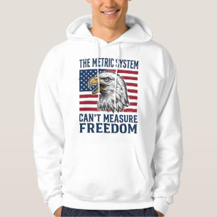 Patriottische Adelaar Vrijheid Citaat Vintage Vect Hoodie