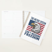 Patriottische Adelaar Vrijheid Citaat Vintage Vect Planner (Display)