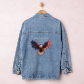 Patriottische Adelaar Vrouwen Denim Jacket (Hangar)