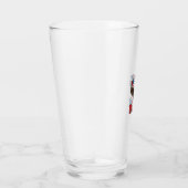 Patriottische Adelaar Zes Zeven Bruh Vector Design Glas (Rechts)