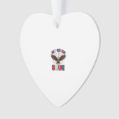 Patriottische Adelaar Zes Zeven Bruh Vector Design Ornament (voorkant)
