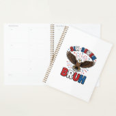 Patriottische Adelaar Zes Zeven Bruh Vector Design Planner (Display)