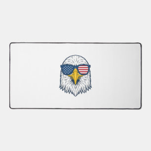 Patriottische Adelaar Zonnebril Vintage Vector Des Bureaumat