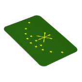 Patriottische Adygea-vlag Magneet (Rechterzijde)