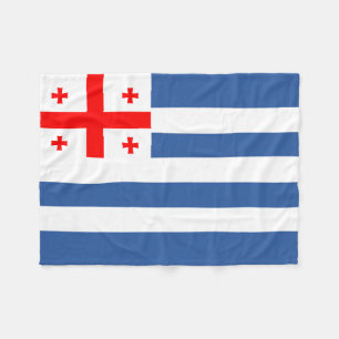 Patriottische Adzjaarse vlag Fleece Deken