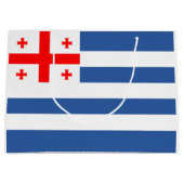 Patriottische Adzjaarse vlag Groot Cadeauzakje (Voorkant)