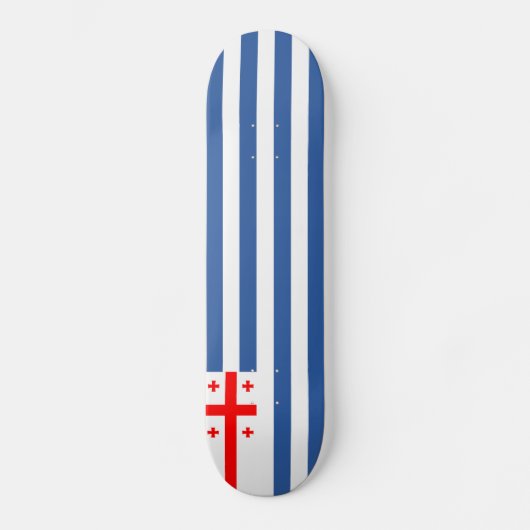 Patriottische Adzjaarse vlag Persoonlijk Skateboard (Voorkant)