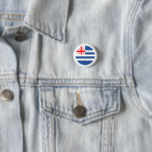 Patriottische Adzjaarse vlag Ronde Button 3,2 Cm (In situ)