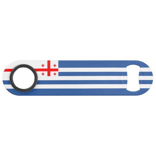 Patriottische Adzjaarse vlag Speed Flessenopener (Voorkant (Horizontaal))