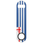 Patriottische Adzjaarse vlag Speed Flessenopener (Voorkant)