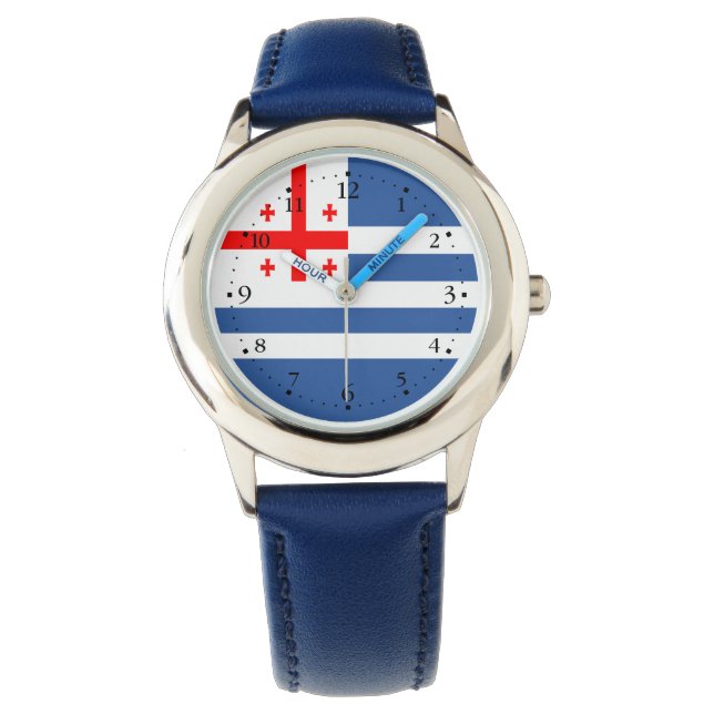 Patriottische Adzjaravlag Horloge (Voorkant)