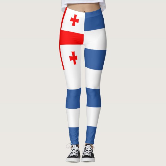 Patriottische Adzjaravlag Leggings (Voorkant)