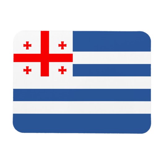 Patriottische Adzjaravlag Magneet (Horizontaal)