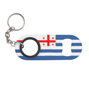 Patriottische Adzjarische vlag Mini Flessenopener