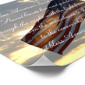 Patriottische afdrukken poster (Hoek)