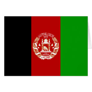 Patriottische Afghanistan vlag