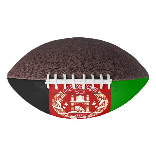 Patriottische Afghanistan vlag American Football (Voorkant)