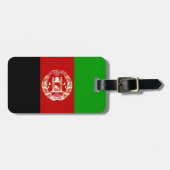 Patriottische Afghanistan vlag Bagagelabel (Voorkant horizontaal)