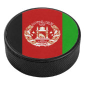 Patriottische Afghanistan vlag Hockey Puck (3/4)