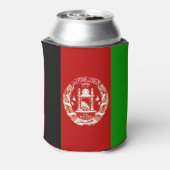 Patriottische Afghanistan Vlag Koelbox Blikjeskoeler (Blikje Achterkant)