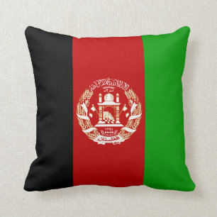 Patriottische Afghanistan vlag Kussen