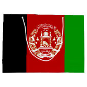 Patriottische Afghanistan vlag Large Cadeautasje (Achterkant)