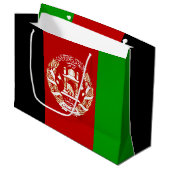 Patriottische Afghanistan vlag Large Cadeautasje (Voorkant Gekanteld)