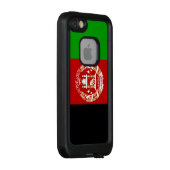 Patriottische Afghanistan vlag LifeProof iPhone Hoesje (Achterkant / rechts)