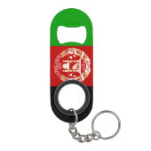 Patriottische Afghanistan vlag Mini Flessenopener (Achterkant)