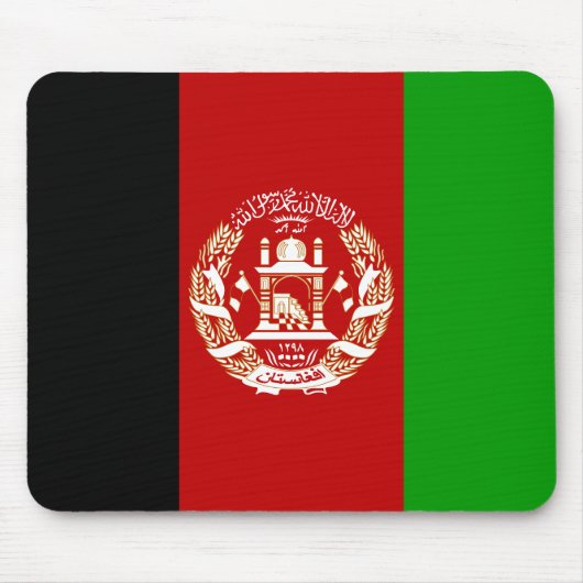 Patriottische Afghanistan vlag Muismat (Voorkant)