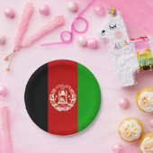 Patriottische Afghanistan vlag Papieren Bordje (Feest)