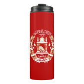 Patriottische Afghanistan vlag Thermosbeker (Voorkant)