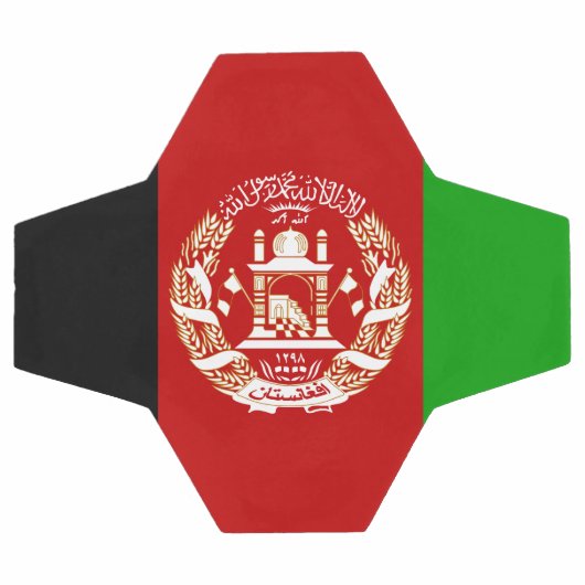 Patriottische Afghanistan vlag Voetbal (Enkel)