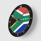 Patriottische Afrikaanse vlag, Zuid-Afrika thuis / Ronde Klok (Hoek)