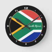 Patriottische Afrikaanse vlag, Zuid-Afrika thuis / Ronde Klok (Voorkant)