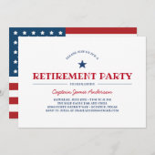 Patriottische aftredingspartij kaart (Voorkant / Achterkant)