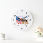 Patriottische Airedale Terriërs Grote Klok (Huis)