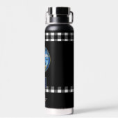 Patriottische Alaska Vacuum geïsoleerd, Alaska Fla Waterfles (Achterkant)