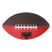 Patriottische Albanese vlag American Football (Voorkant)
