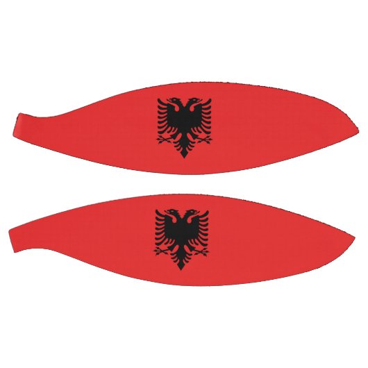 Patriottische Albanese vlag Basketbal (Panelen)